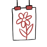 Zeichnung eines Drucks